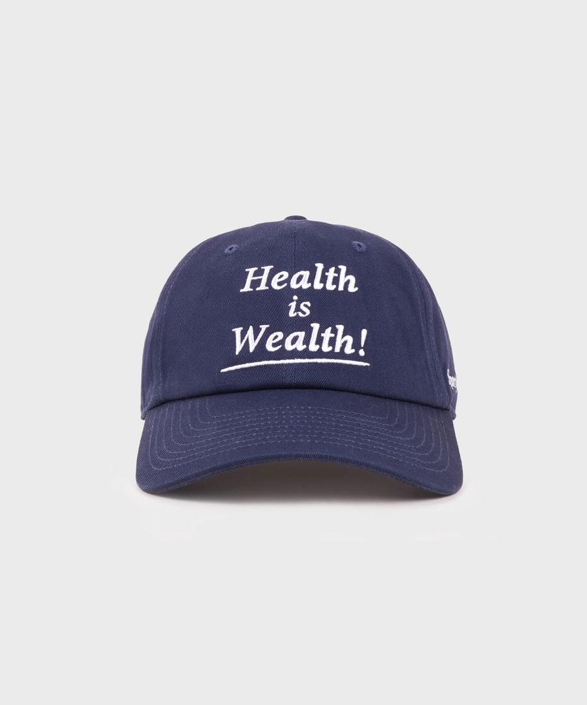 SPORTY&RICH Health Is Wealth Cap - Navy R265Aoh044