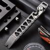 1PCS  Durable Titanium Alloy Everyday Carry Pry Bar – A Multi-purpose Pocket Tool Designed Specifically for Outdoor Survival and Camping