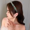 Ladies Pearl Headdress Crystal Glitter Headdress Cute Ladies Headdress Party Headband Hairband Hair Accessories