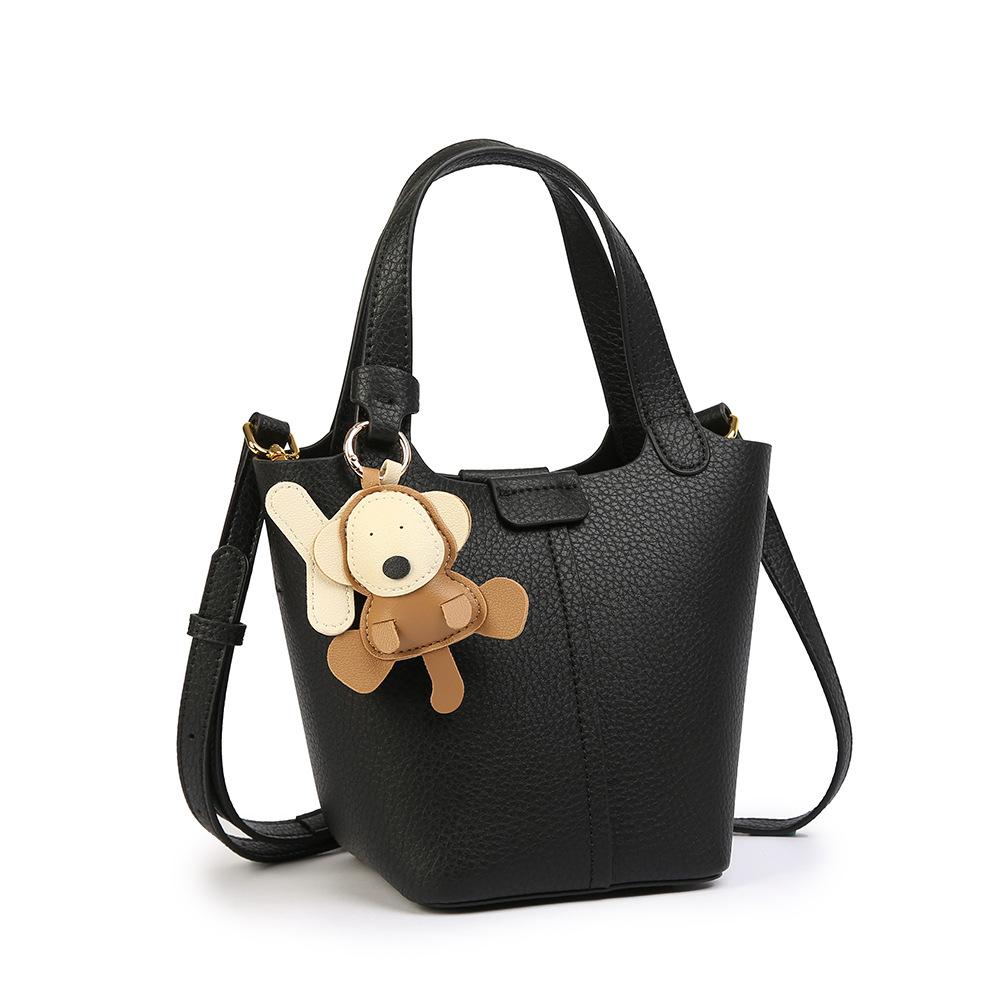 Handbag, Commuter Basket Bag, Versatile Casual Shoulder Sling Bag, Bucket Bag