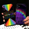 LGBT Rainbow Love Is Love Soft Phone Case for Samsung A17 A37 A57 A16 A26 A36 A56 A15 A25 A35 A55 A14 A24 A34 A54 A13 A23 A33 A5