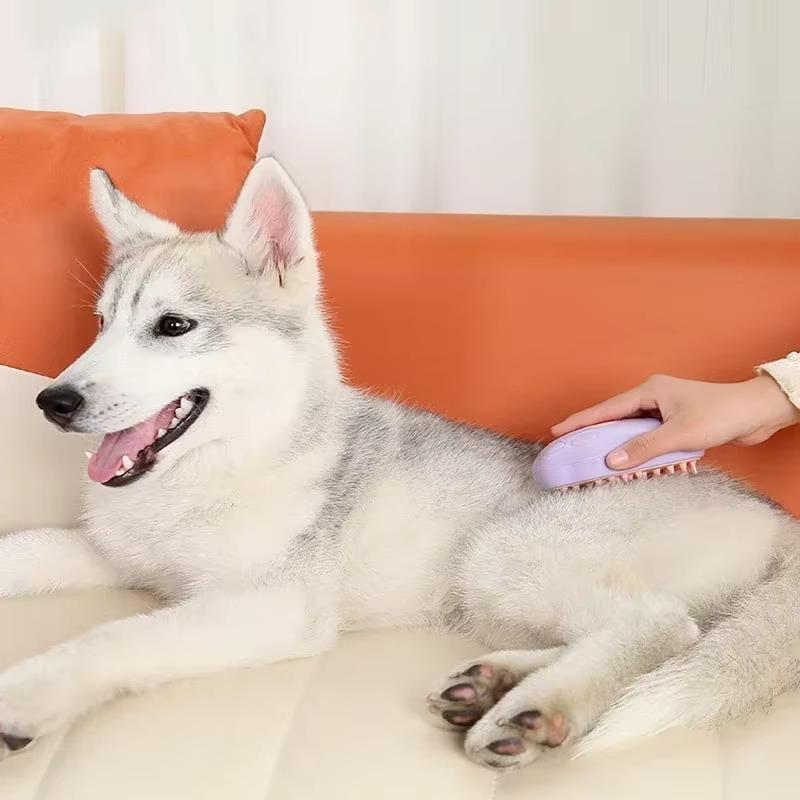 Pieptene pentru animale de companie 1 buc pisică și câine îngrijire consumabile spray îndepărtarea părului masaj pieptene curățare baie lipicioasă perie de păr pisică perie câine