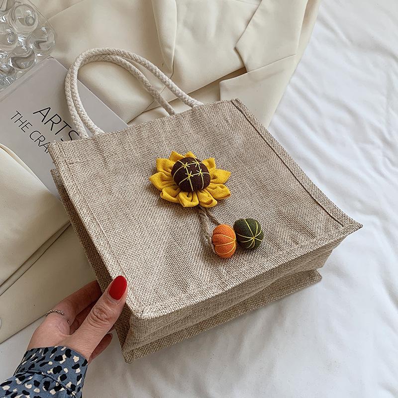 Summer Small Fresh Lunch Box Bag Women'S Shoulder Small Satchel Women'S Fashion Going Out Portable Handbag Tide