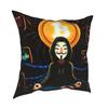 Bitcoin Anonymous Square Pillow Case Cushions for Sofa Crypto Cryptocurrency Ethereum Btc Blockchain Casual Cushion Covers