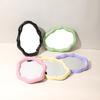Artistic Cloud Shape Makeup Mirror for Desk and Tabletop Vanity Mirror with Adjustable Brackets Aesthetic Mirror Decors