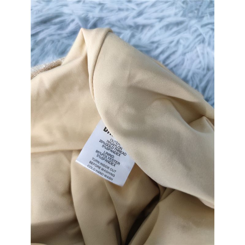 Foreign Trade Order Bright Silk Shiny Strap Large Backless Design Miumiu Bag Hip Pig Large Intestine Tight Dress Long dress