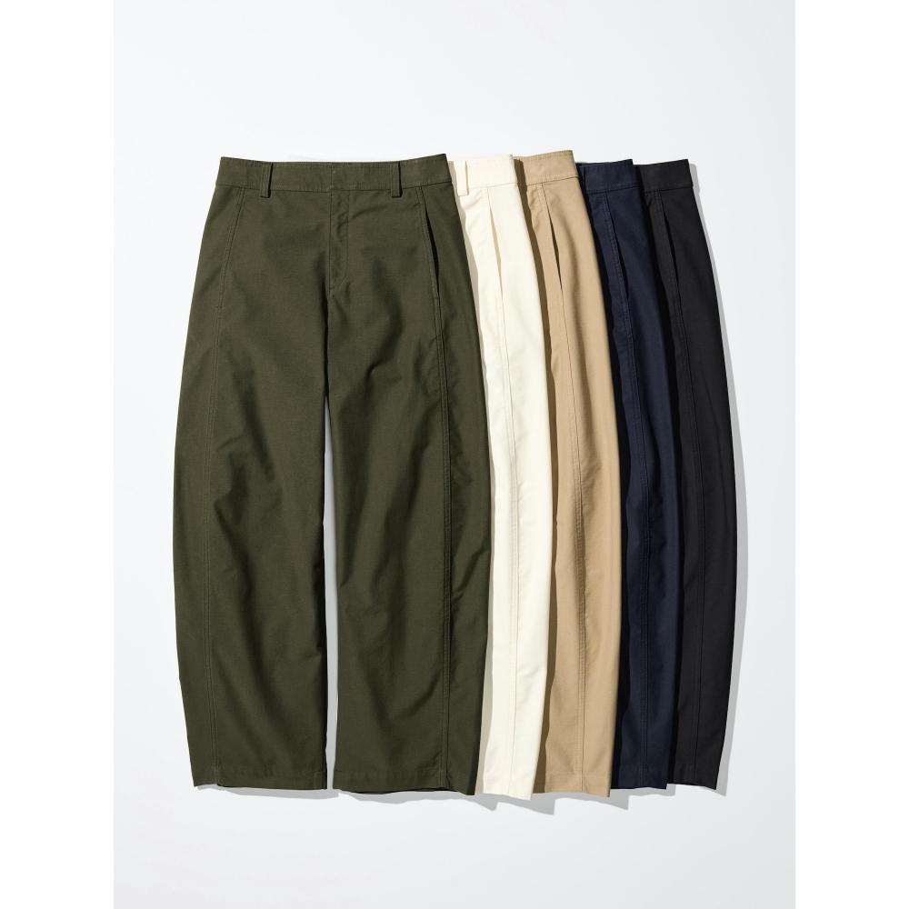 Uniqlo Low Rise Leg Pants  Leg Length 77 Cm  Long Length 