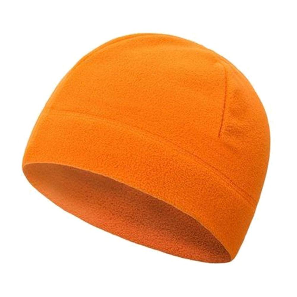 Slouchy Running Cycling Cap Polar Fleece Running Beanie Winter Ski Cap  for Men Women