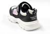 Equal Me Court Stylish and Velcro and Elastic Easy To White and Size Cm Kids' Girls' Sneakers, Cute, Straps, Glow-in-the-Dark, School, Casual, Match,