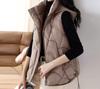 Down cotton vest women's autumn and winter new loose fashion foreign style versatile niche warm vest cotton jacket