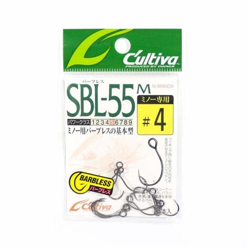 

OWNER SBL-55M Одинарный 55 без бородки (для пескаря) 4 11611 Черный