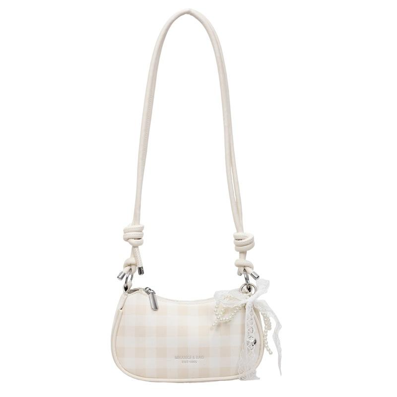 Summer new popular plaid handbag popular versatile messenger bag fashion trend shoulder underarm bag women
