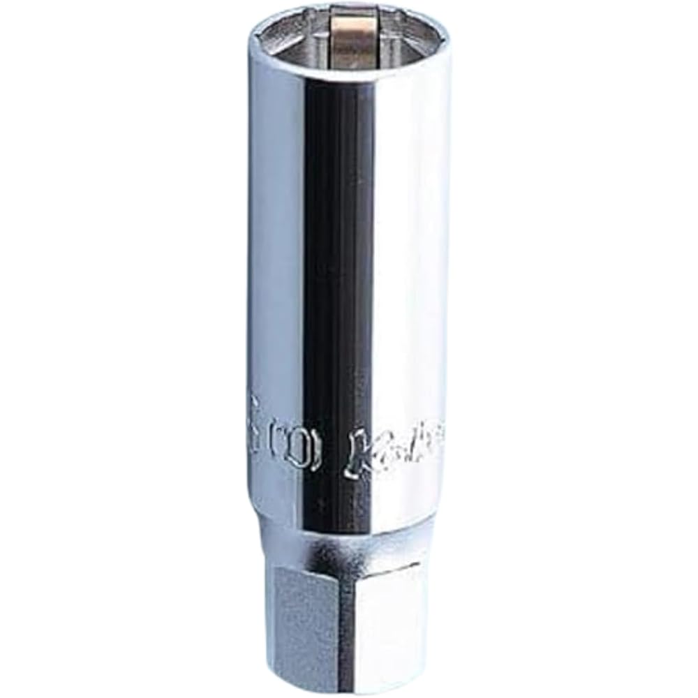 Yamashita Industrial Research Co. Ko-ken 3/8 Inch Spark Plug Socket with Clip 16mm 3300C-16