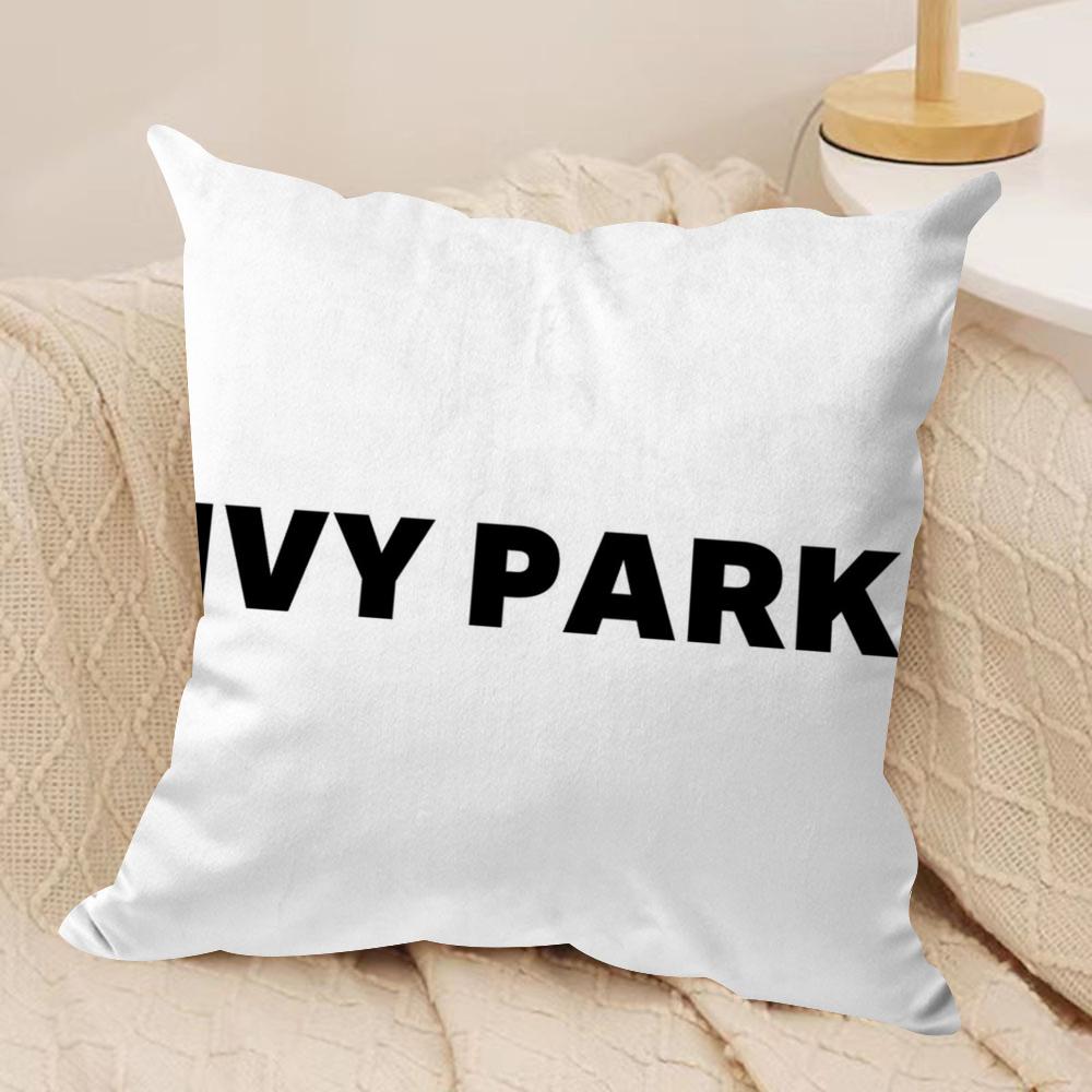 

Brand I-Ivy Park Cushion Cover Soft Plush Fabric Double-Sided Printed Sofa Cushion Cover for All Seasons Home Decor Gift 30cmx30cm