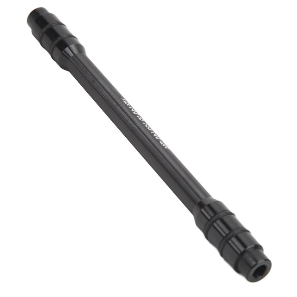 Black Quick Release Adapter 12mm to 10mm Axle Conversion Bike Hub Conversion Wheel Upgrades