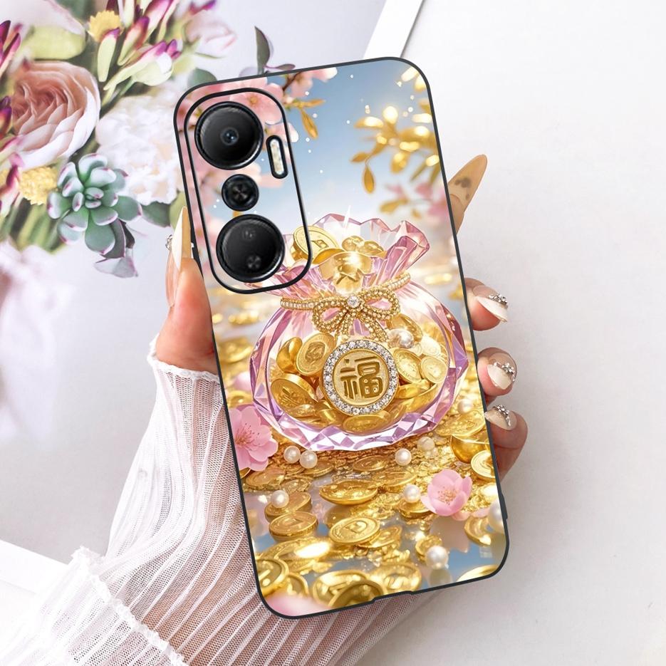 For Infinix Hot 20 Play 20i 20s Case Cute Lion Fashion Painted Cover Soft TPU Phone Case For Infinix Hot 20i 20S Hot20 5G Fundas