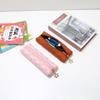 Portable Pen Bag PU Leather Stationery Storage Bag New Stationery Organizer  Students Gift