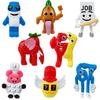 Steal A Brainrot Action Figure Ornaments 67 House 9 Job Strawberry Elephant Kawaii Desktop Decoration Fans Kids Christmas Gifts