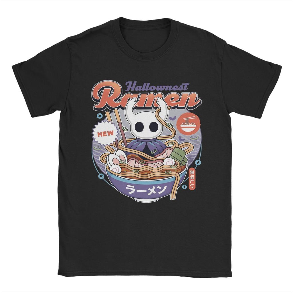 Unisex TShirt Hollow Knights Silksongs Leisure Cotton Tees Short Sleeve T Shirt Round Collar Clothing Gift Idea