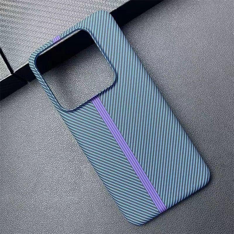 For Xiaomi POCO F6 Pro Case Fashion Hard Carbon Fibre Slim Skin Protective Back Cover Cases For Xiaomi POCO F5 F6PRO Phone Shell