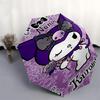 1pc Kuromi NAame custom umbrella Automatic Open/Close, 8-Rib Durable Frame Customizable Name/Text, Portable & Stylish for , 1042L