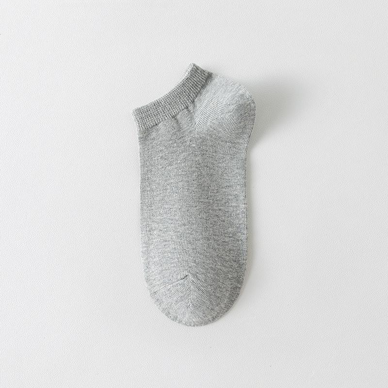 Women's Summer Thin Cotton Non Slip Shallow Mouth Deodorant Sweat Breathable Heel Socks