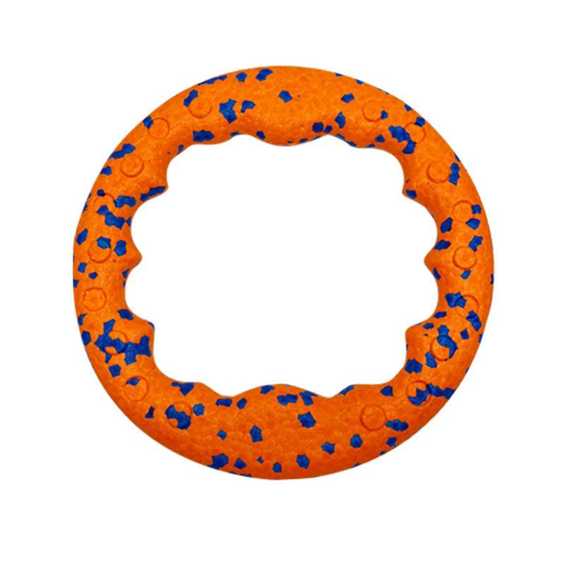 Durable Teething Pull Ring for Medium & Large Dogs - High Elasticity Silent Agility Toy