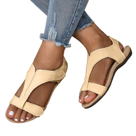 Women's Orthopaedic Beach Sandals Wide Feet Barefoot Summer Shoes Breathable Slingback Open Toe Sandals for Vacation Daily Outings