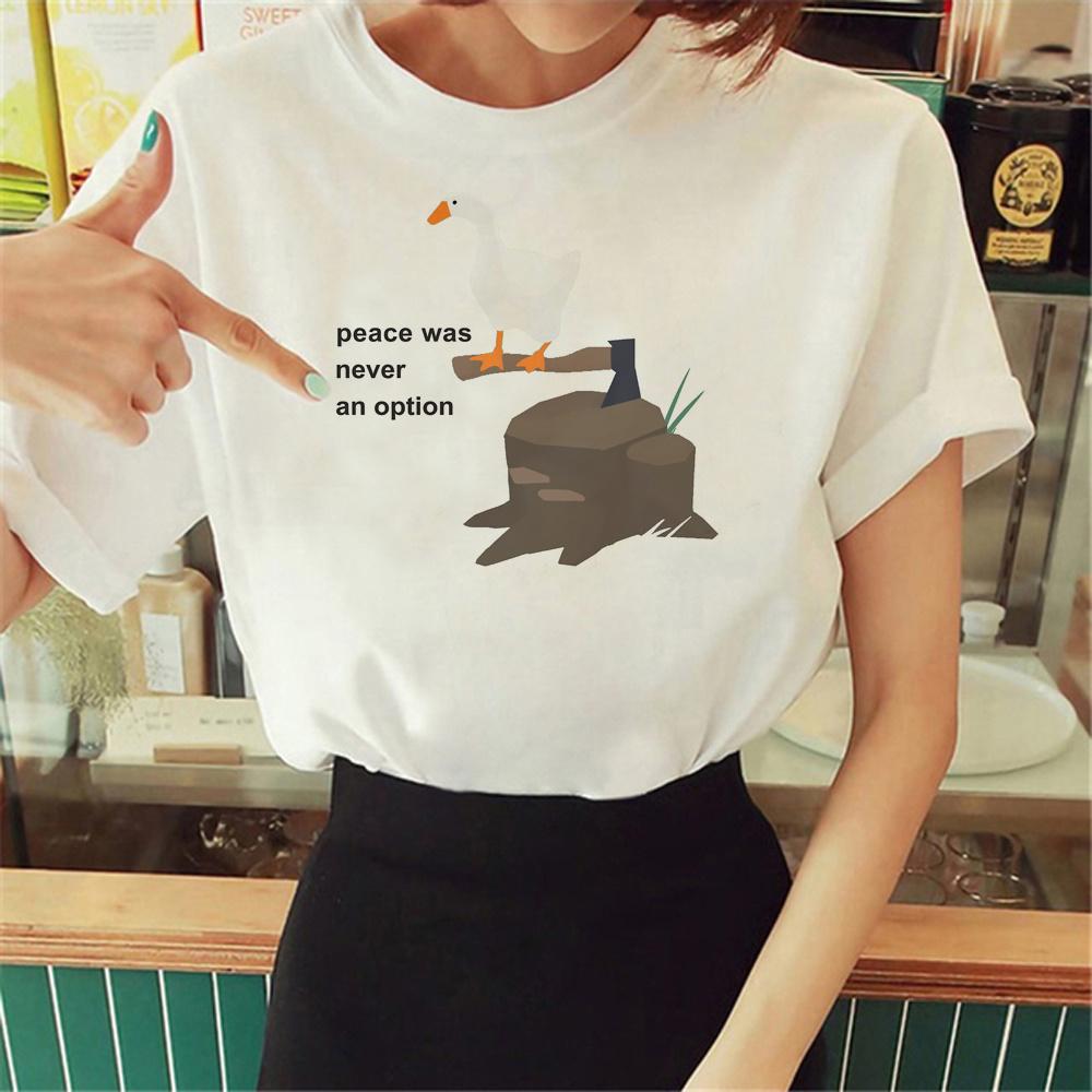 

Peace Was Never An Option t-shirts women Japanese comic manga t-shirts girl 2000s clothes S