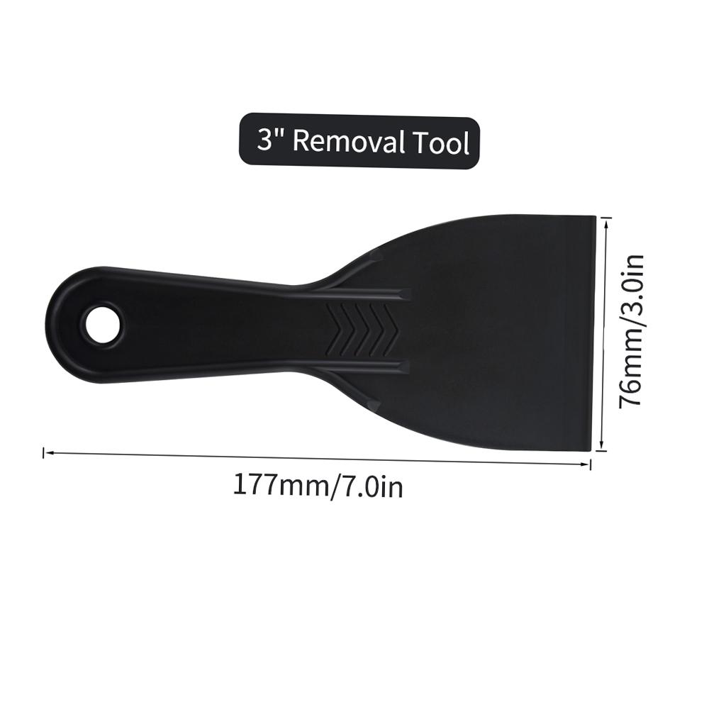 

2pcs SLA DLP UV Resin 3D Printing Model Shovel Plastic Removal Tool Black Spade Spatula Compatible with Wanhao TENLOG 3D Printer
