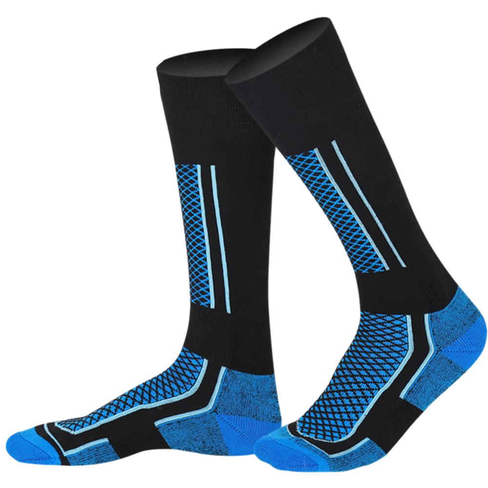 1-5Pairs Winter Warm Ski Socks Anti-slip Thickened Breathable Compression Snowboard Socks Thermal Knee High Hiking Skiing Socks