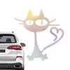 Cat Stickers For Car Truck Decoration Stickers Reflective Auto Decals For Motorcycles Refrigerators Laptop Adhesive Graphics