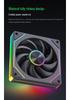 Ice Man 12cm ARGB PWM Silent Prism 8pro Cooling Fan