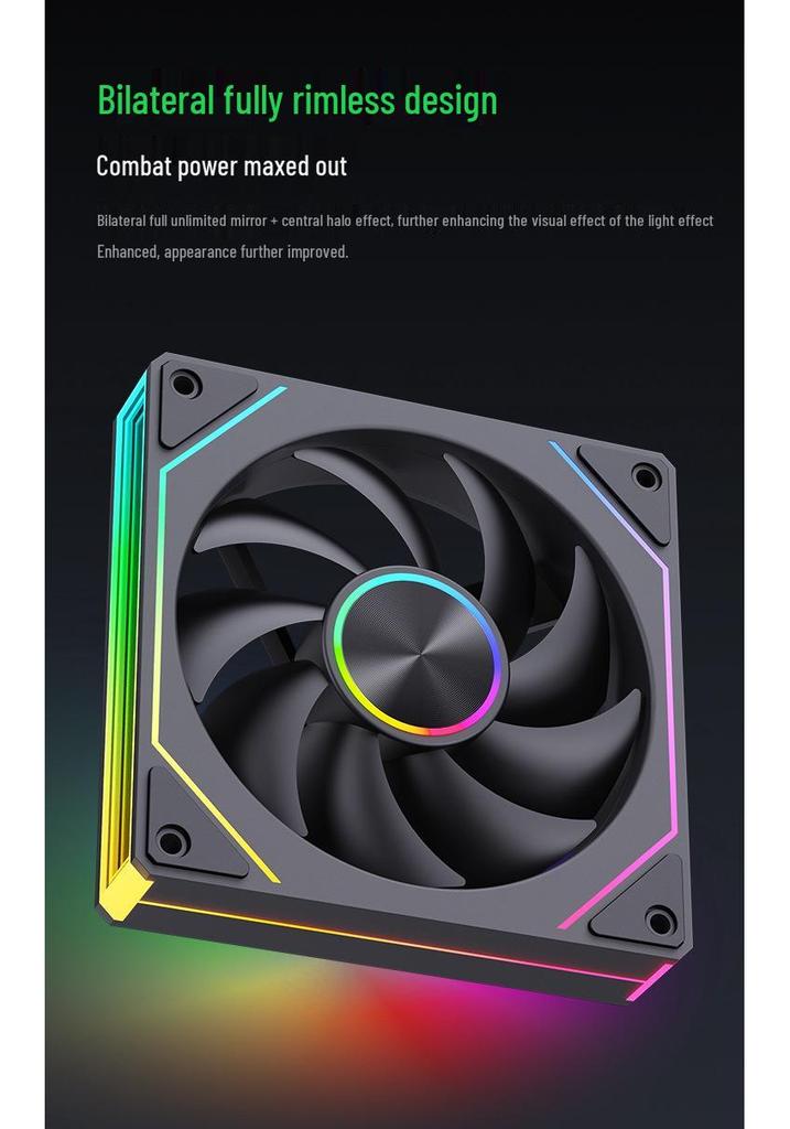 Ice Man 12cm ARGB PWM Silent Prism 8pro Cooling Fan