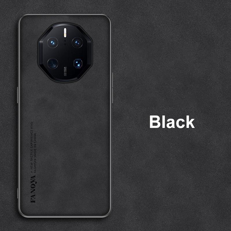 Luxury PU Leather Case For Huawei Mate 50 RS 30 40 Pro Plus Cover Matte Silicone Phone Case For Huawei Mate 10 20 RS 9 Pro 20X