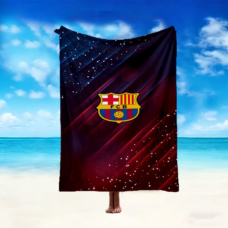 1 Stück FC Barcelona Decke, Gemütliche Valentinstagsdecke, Multifunktionale Nickerchen-Decke für alle vier Jahreszeiten erhältlich