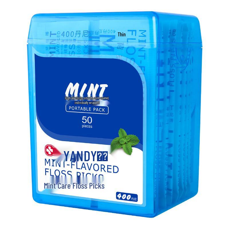 YANDY Mint Dental Floss Picks