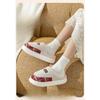 Women's Indoor Thick-soled Warm Shoes with Velvet Cotton Slippers Are Anti-slip