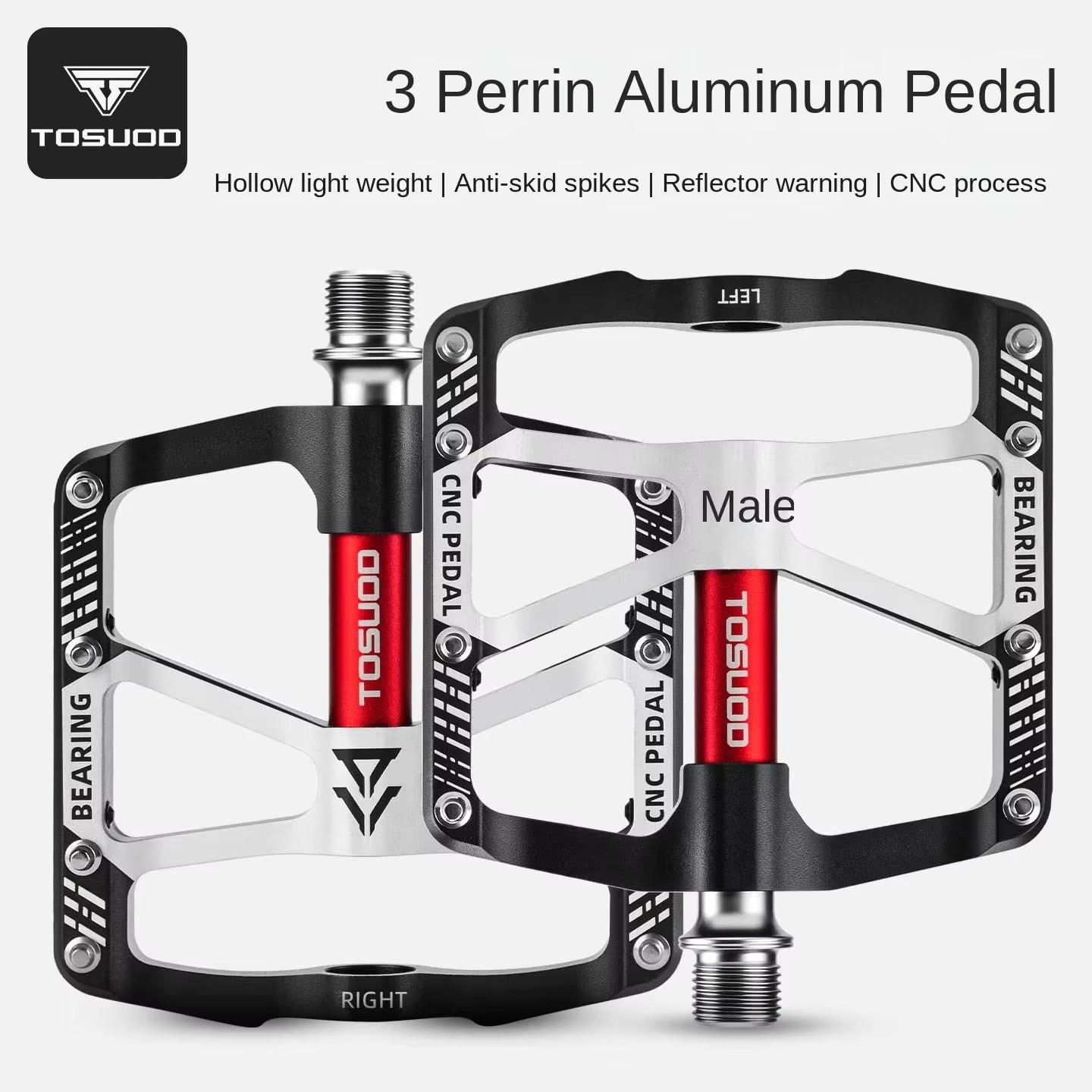 TOSUOD Self-Locking Bicycle Pedal Mountain Road Bike Pedal Aluminum Alloy Bearing Cycling Accessories Daquan Bearing