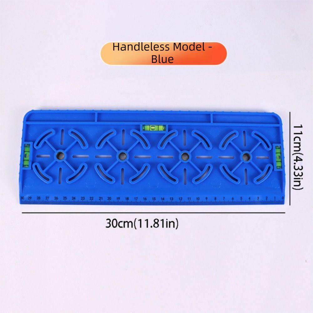 

With Spirit Level Wall Drilling Template With 30 Cm Ruler Drilling Positioning Plate Installation Style C1