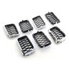 Front Bumper Grille For Jeep Grand Cherokee 68317863AA Bumper Grille For Jeep Honeycomb Mesh Grill Cover Chrome