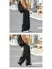 Men's Retro Casual Loose Fit Wide-Leg Multi-Pocket Overalls