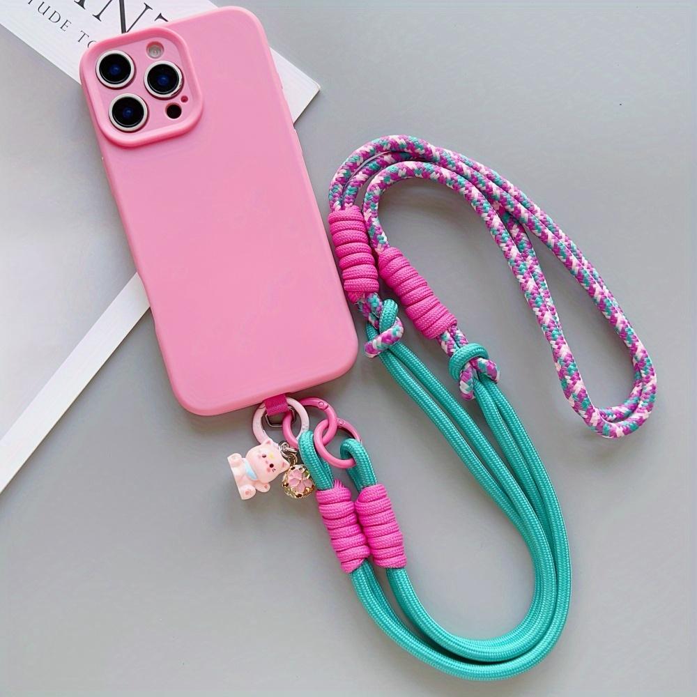 [Ls] Lanyard Crossbody Side Carry Multifunctional Strap Cute Pendant Fashion Outdoor Travel Camera Anti-Lost Chain