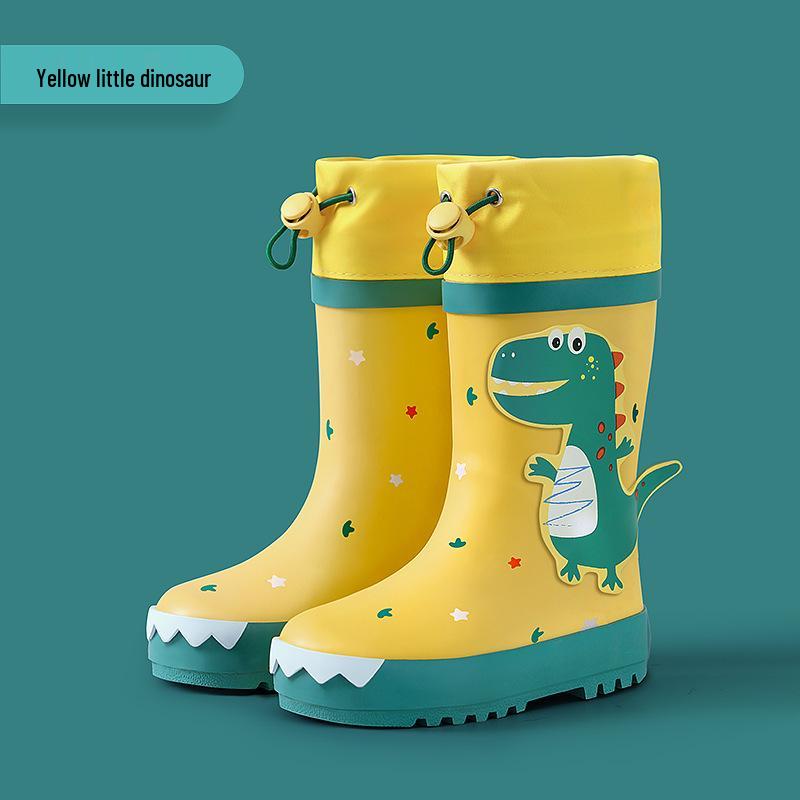 

Детские водонепроницаемые нескользящие резиновые сапоги для мальчиков и девочек – Прочная резиновая обувь для дождливых дней. Size 27 (Insole 18cm)