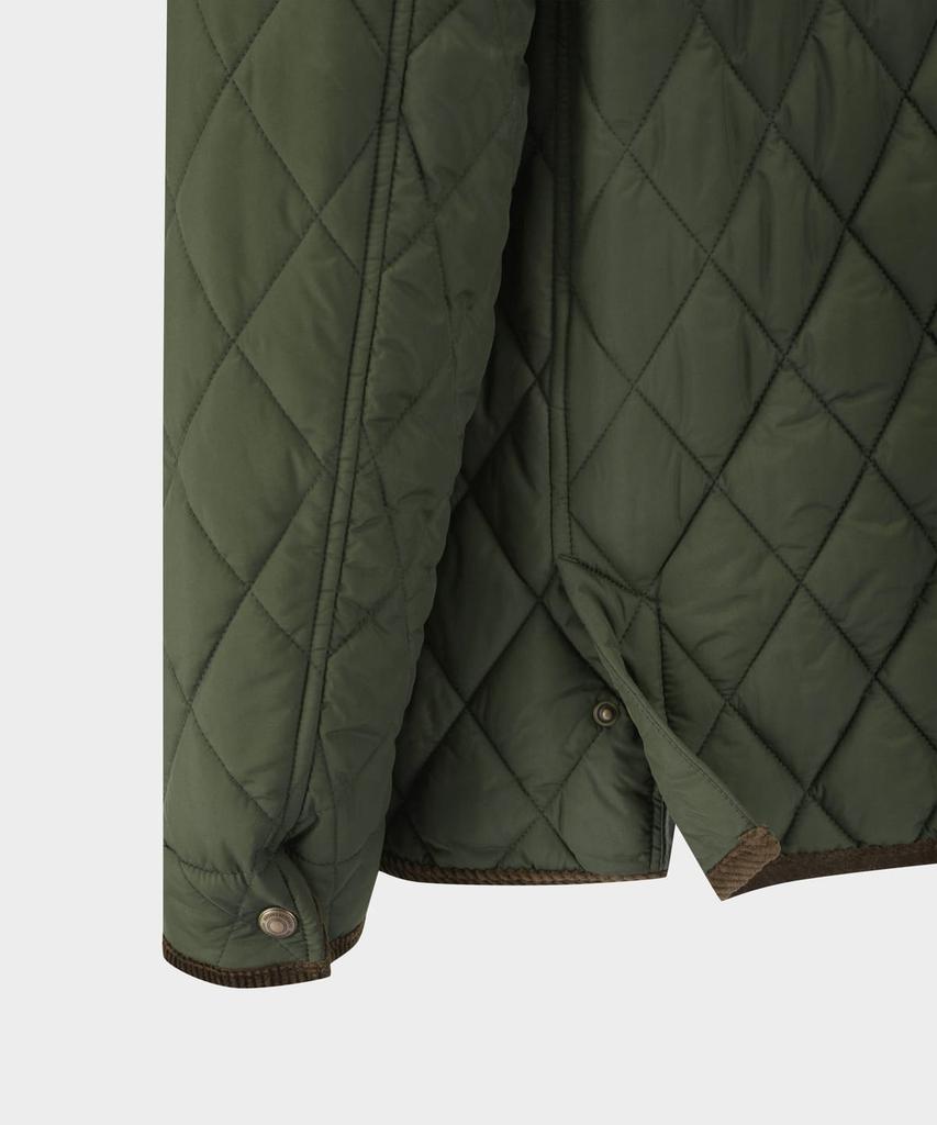 Brooks Brothers Quilted Jumper (Olive) (Bbopmbf402)