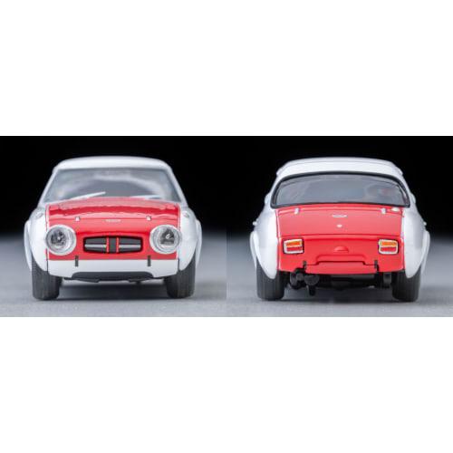 TOMYTEC Tomica Limited Vintage 1/64 Scale LV-215a Toyota Sports 800 Custom Color Specification, White/Red, 1965 Model, Finished Model, 336044