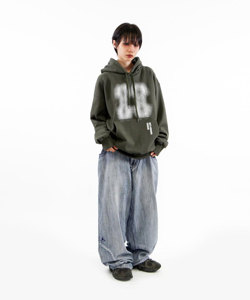 Effect Graphics Hoodie Khaki