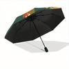1pc Christmas Dogs Umbrella - 8-Rib Automatic Open/Close, Fashionable Compact Umbrella for Outdoor Adventures yy250813205