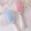 Cream Air Cushion Massage Comb Hairbrush