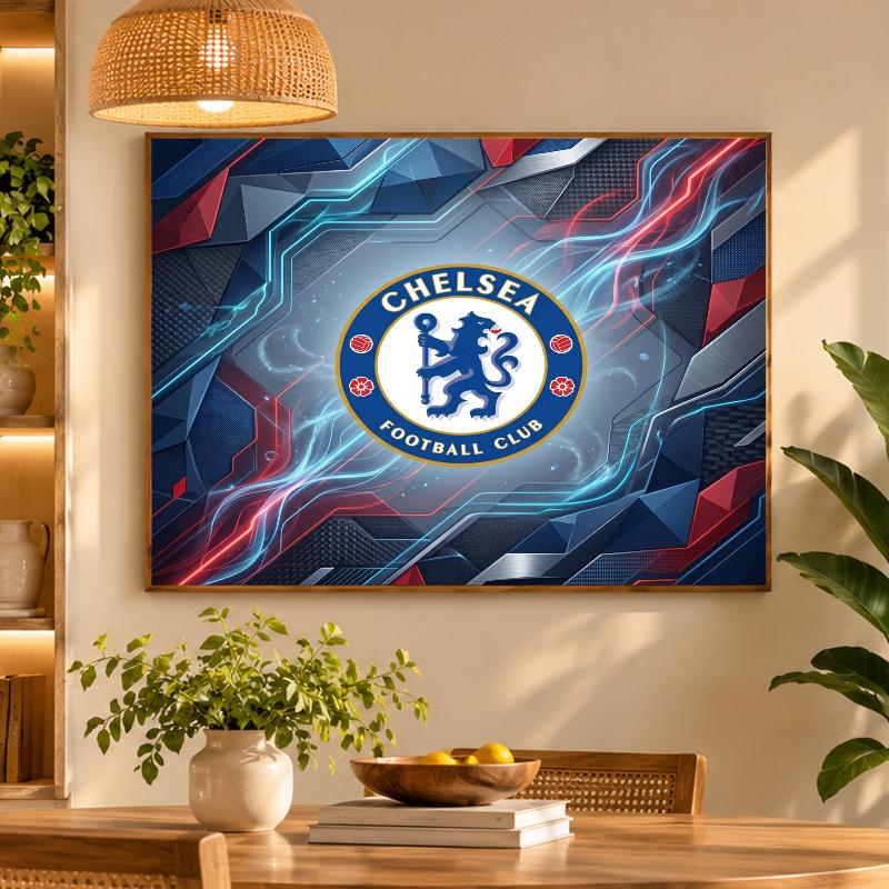 5D Diamond Painting Chelsea FC DIY Full Drill Diamond Art Kit Home Decoration